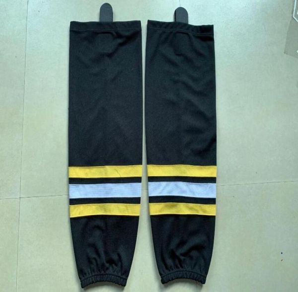 

new ice hockey socks training socks 100 polyester practice socks hockey equipment all color black1742720, Black