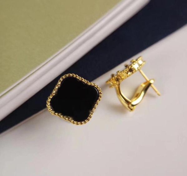 

luxury stud earrings designer love earring jewelry gift party clover screw wedding couple fashion van a197552857, Golden;silver