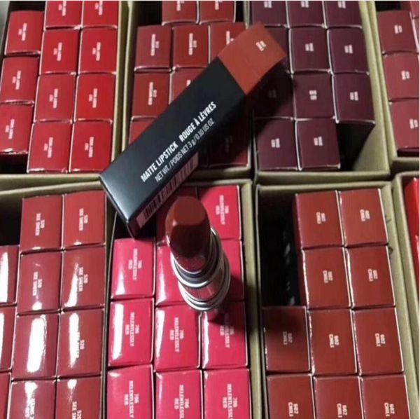 

brand lipstick matte rouge a levres aluminum tube lustre 29 colors lipsticks with series number drop 2815756