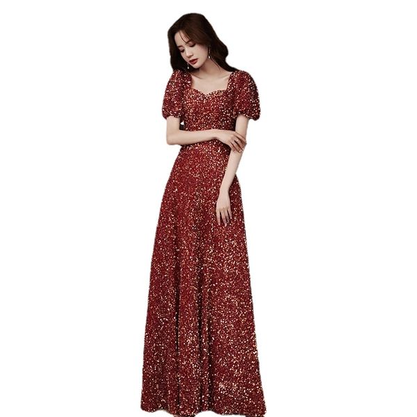 

sparkly sequin mermaid evening dresses elegant v-neck plus size women formal party gowns long prom dress, Black;red