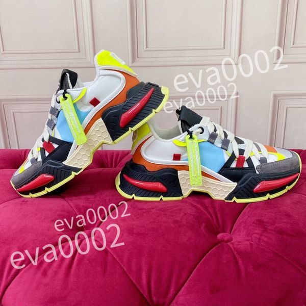 

2023 new luxurys shoes women's women's sneaker designer striped fashion retro leather men's sneakers, Black