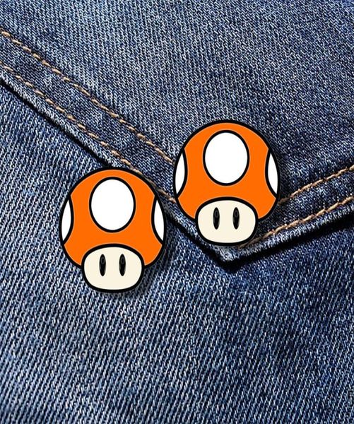 

mushroom brooch and enamel pin game lover lapel pin fans gifts3381537, Blue