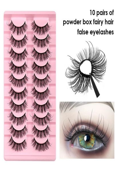 

thick curly mink false eyelashes naturally soft vivid reusable hand made multilayer 3d fake lashes full strip eyelash extensions4214234