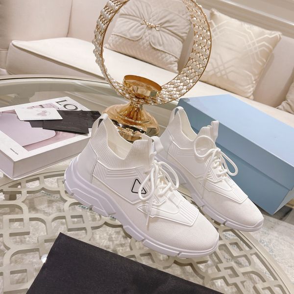 

designer sneakers gabardine nylon casual shoes brand wheel trainers luxury canvas sneaker fashion platform solid heighten shoe with box 0516, Black