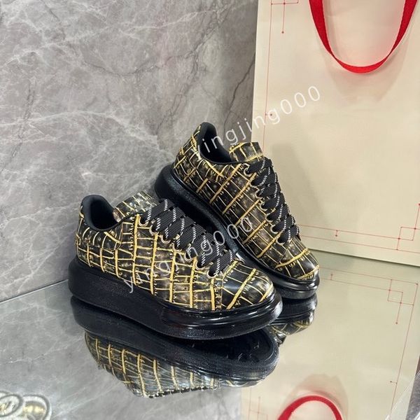 

2023r women sneakers women casual shoes platform loafers trainers black leather shoes chunky round head sneaker