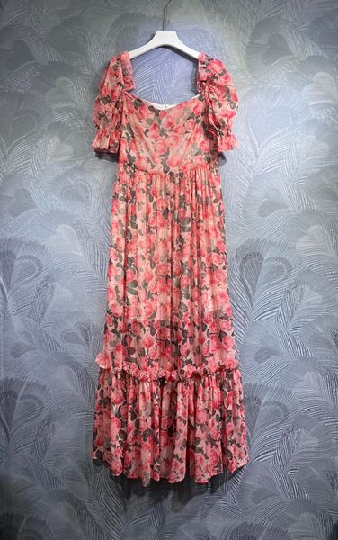 

french floral off the shoulder dress for women's summer 2023, new luxury style slim seaside holiday dress, Black;gray
