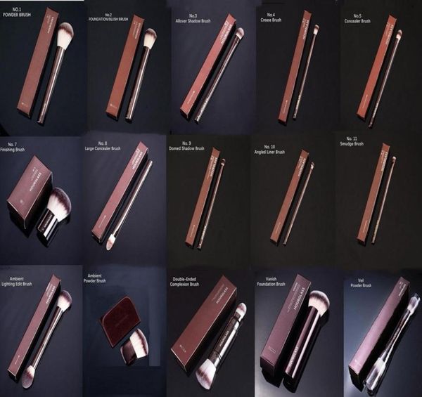 

hourglass makeup brushes no1 2 3 4 5 7 8 9 10 11 12 14vanish veil ambient doubleended powder foundation cosmetics brush tool5242013