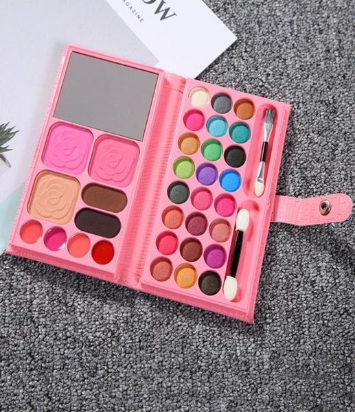 

fashion mini wallet eyeshadow makeup set portable mirror eye shadow palette 33 colors professional cosmetic matte nude eyeshadow w2499685