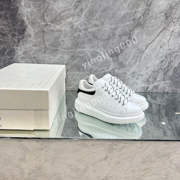 

designer men sneakers womens casual shoes platform loafers trainers black leather shoes chunky round head sneaker