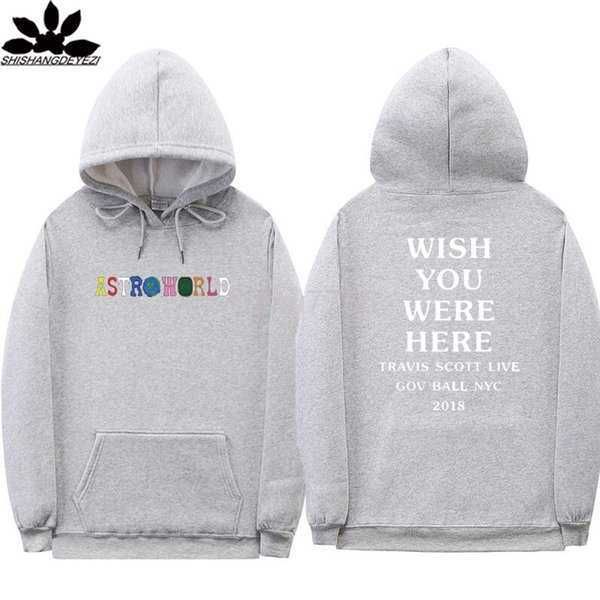 

fashion men's hoodies sweatshirts astroworld letter print hoodie streetwear man and woman pullover sweatshirt ljc7, Black