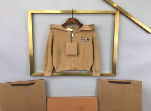 

highendchildren039s zipper cardigan bbr sweaters childrens autumn design knitted jacket long sleeve wear size 901407291136, Blue