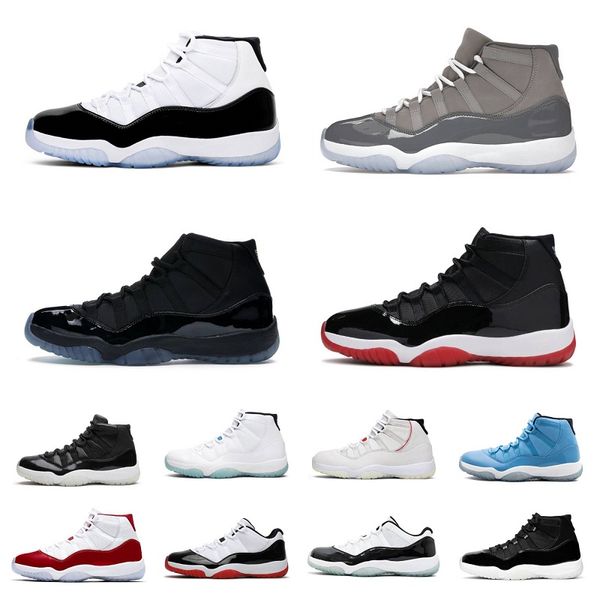 

jumpman 11 11s mens basketball shoes retro dmp cherry cool gement grey yellow snakeskin gym red space jam unc jubilee bred concord midnight
