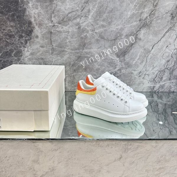 

new designer men sneakers women mens casual shoes platform loafers trainers black leather shoes chunky round head sneaker2023