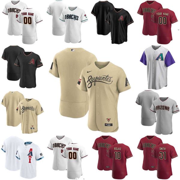 

custom jersey mens women youth arizona''diamondbacks''27 wyatt mathisen 6 david peralta 10 josh rojas 31 caleb smith bas, Blue;black