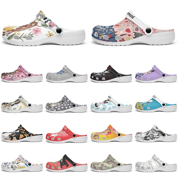 

Customized clean exquisite fashionable precious beautiful Diy shoes for men and women's indoor slippers 78066