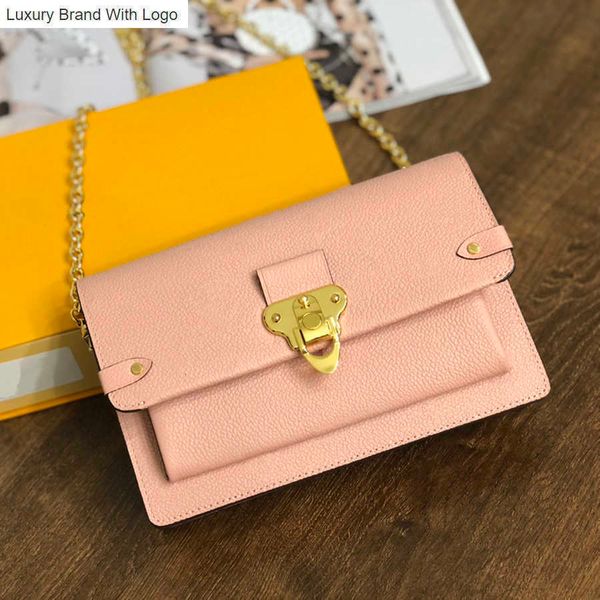 

bag handbags shoulder bags delicate knockoff designer chain bag 20.5cm genuine leather shoulder bags m44550 yl023 9mou, Black