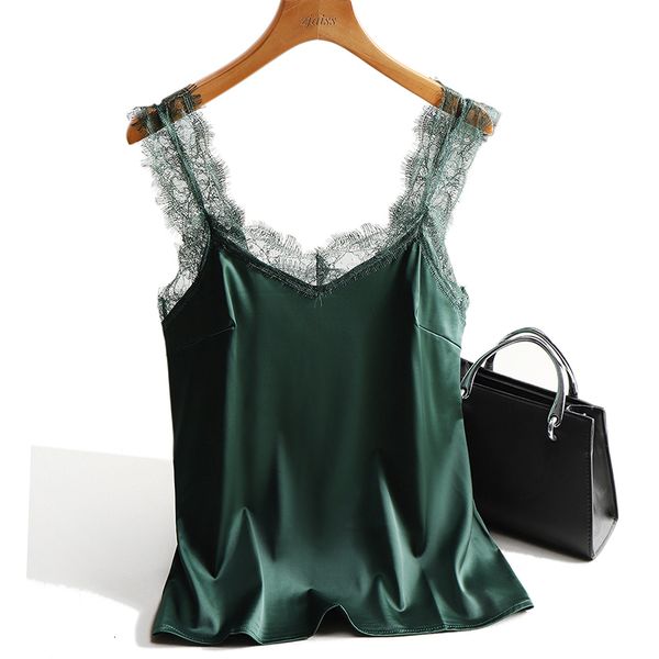 

camisoles tanks lace tank women's silk sleeveless v-neck tank pendant tank women's ultra thin white summer women's clothing 2, Black;white