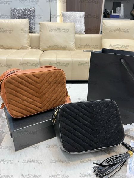 

messenger lou lou suede quilted leather bag camera bagtote womens luxurys designers bags shoulder straps crossbody bags