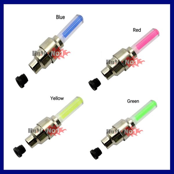 

led flash tyre light moto bike wheel valve cap lights car motorcycle bicycle wheels tires flashlight multicolour 5 colors