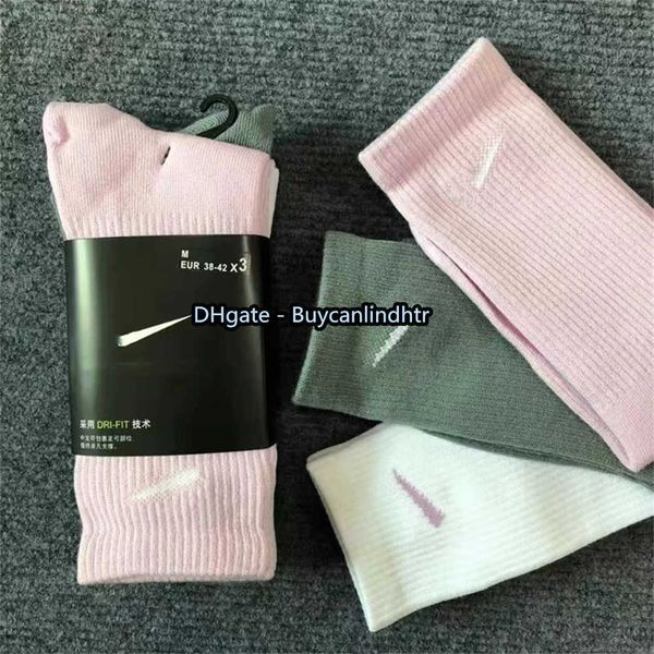 

designer mens womens socks five pair luxe sports winter mesh letter printed sock embroidery cotton man woman with box 3pairs/piece, Black