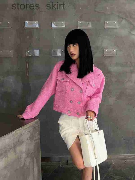 

women's jackets designer autumn winter western suit logo designer fashion tweed coat spring overcoat coat down birthday gift 3fmw, Black;brown