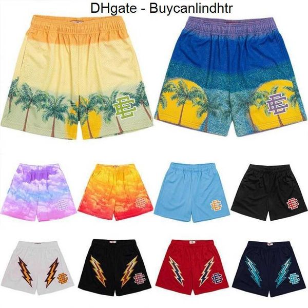 

ee basic mens womens shorts eric emanuels designers york city skyline fitness sweatpants short fanshion men summer gym workout breathable, White;black
