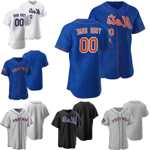 

baseball jerseys custom jersey new york''mets''mens women youth 31 mike piazza 20 pete alonso 12 francisco lindor 48 jac, Blue;black