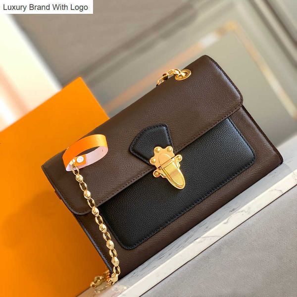 

bag handbags shoulder bags delicate knockoff designer chain bag 27cm luxury shoulder bag m41370 yl142 cwbl, Black