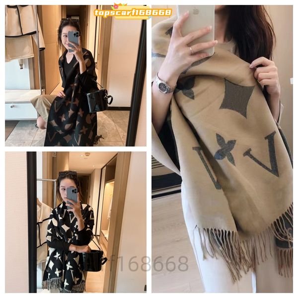 

New 2023 top cashmere scarf winter style thickened shawl western fashion burst neck everything casual O217