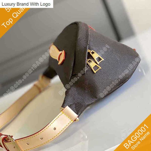 

l bag handbags waist bags satchel waist bags men women m43644 bumbag d-ring fashion travel casual purse canvas pocket wallet leather patch c, Black
