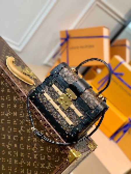 

luxury quality brand designer other bags trianon pm handbags m45908 letter handbags shoulder messenger bag ur4x, Black;white