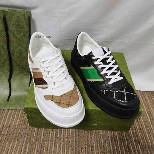 

women men embossed sneaker designer shoes smooth real leather lace-up trainers lace up platform chunky rubber sole flat shoe, Black