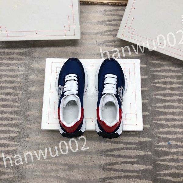 

new luxury designers shoes canvas sneakers fashion platform trainers calfskin sneaker rubber outsole casual shoe, Black