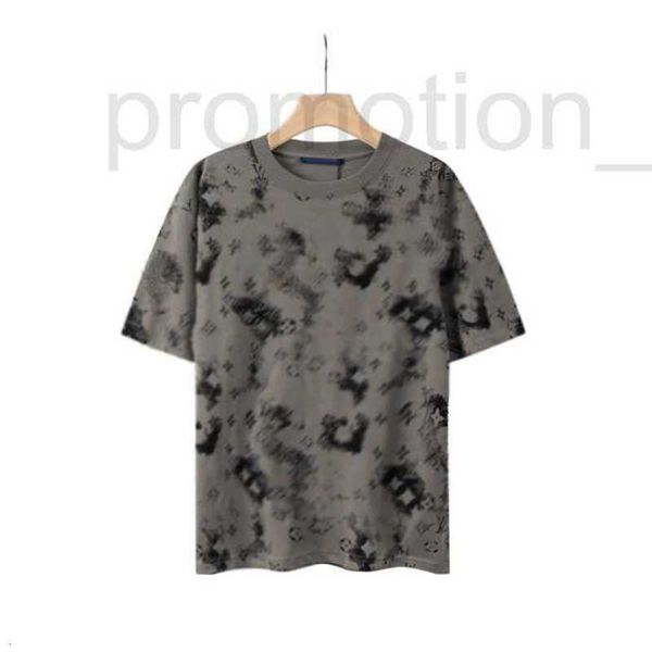 

men's plus tees & polos designer letter printed t shirts tee sweatshirt fashion high street short sleeves casual t-shirt breathable men, Black;brown