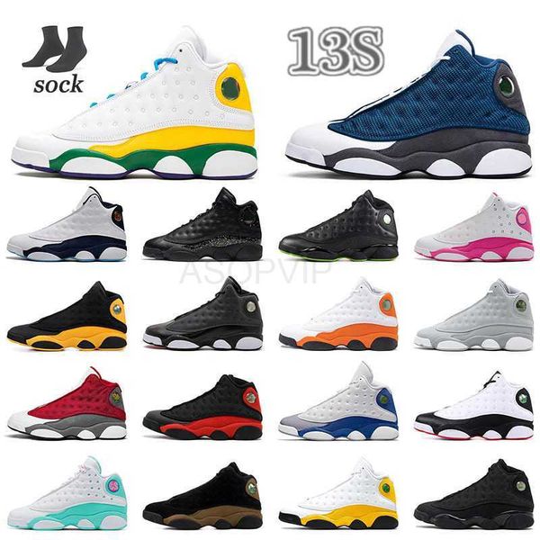 

high jumpman 13 13s basketball shoes 2022 men womens brave blue gold glitter reverse bred playground houndstooth sneaker leather low chutney