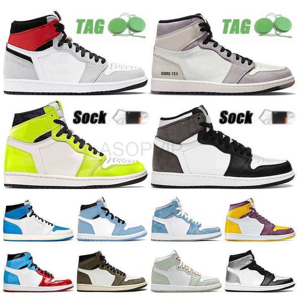 

men og jumpman 1 1s basketball shoes light smoke grey seafoam fearless visionaire chenille rebellionaire hyper royal singal blue sneaker