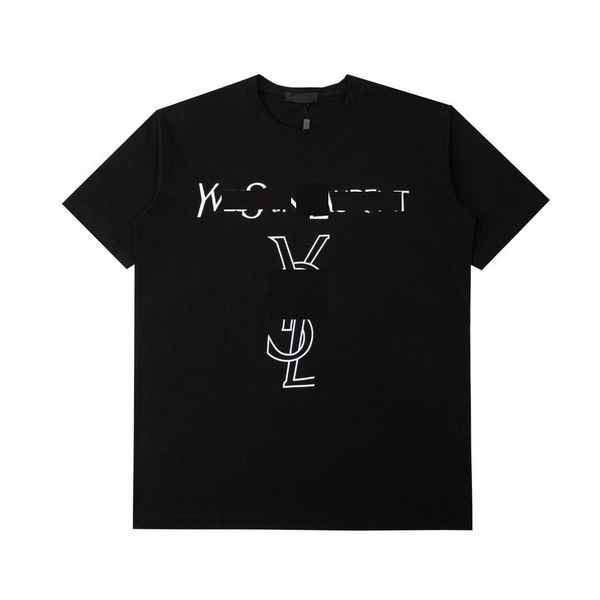

new mens t-shirts designer mens t-shirts luxury women summer fashion brand t shirt trend pure cotton breathable short-sleeved lapel size #s-, White;black