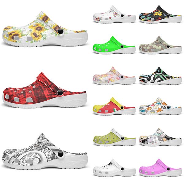 

Customized clean exquisite fashionable comfortable beautiful Diy shoes for men and women's indoor slippers 83169
