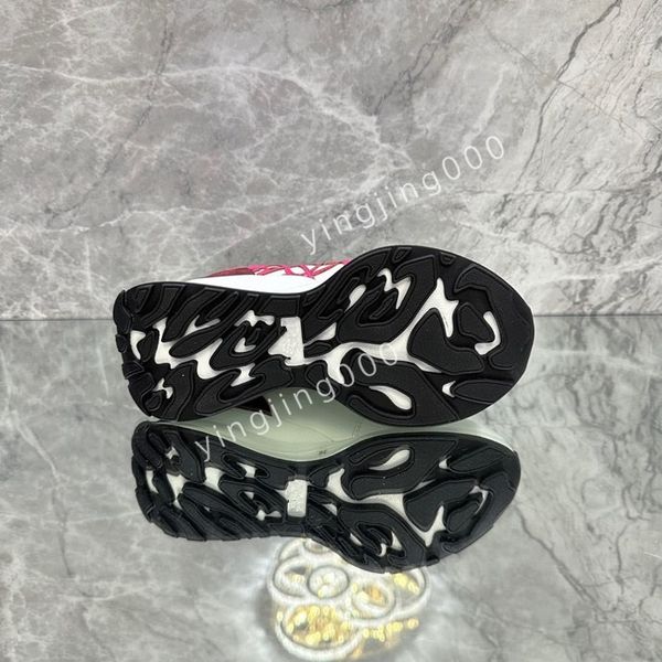 

men designer sneakers brand sneakers designer trainers womens man casual shoes real leather, Black