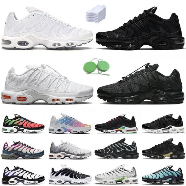 

tn plus tns mens running shoes sneaker toggle lacing triple white red black unity fire ice metallic silver oreo hyper worldwide men women tr