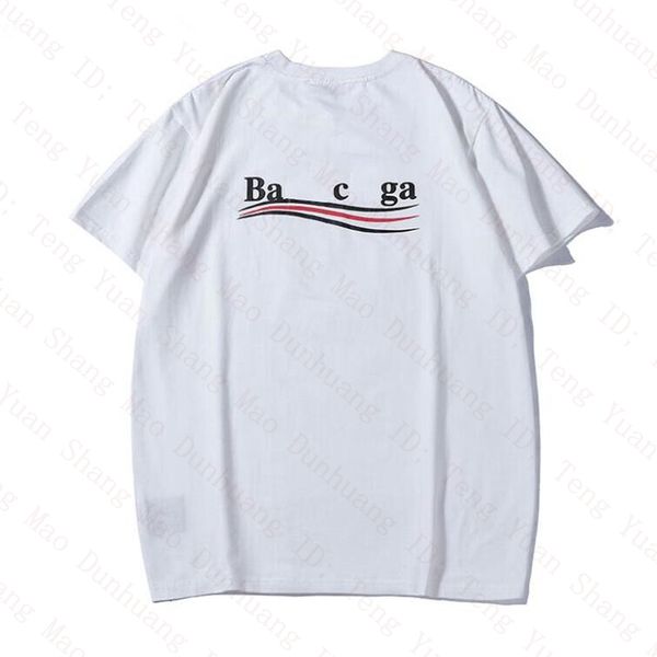 

designer t shirt summer short sleeve waves tee men women lovers luxury t-shirts fashion senior cotton tees streetwear size s-3xl, White;black