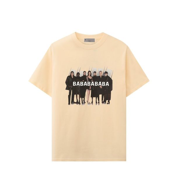 

summer mens designers t shirt man womens tshirt with b letters print short sleeves shirts men baba oversize luxury street tees loose trend t, White;black