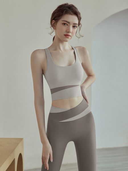 

sports bra women's shockproof and sag-proof running high-strength yoga vest fitness bra back suit.