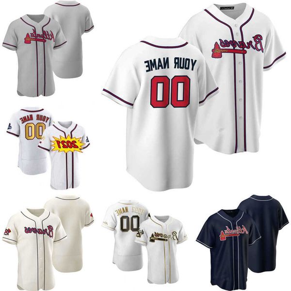 

baseball jerseys custom jersey atlanta''braves''mens women youth 5 freddie an 13 ronald acuna jr. 1 ozzie albies 7 dansb, Blue;black