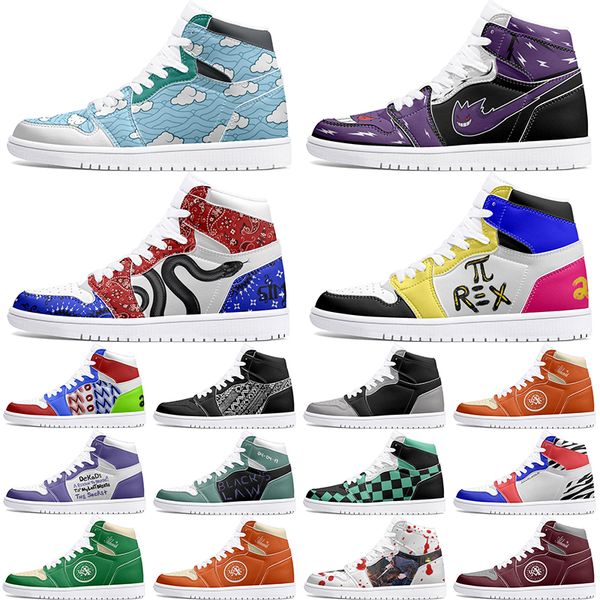 

new winter Customized Shoes 1s DIY shoes Basketball Shoes damping males 1 female 1 Anime Customized Character Trend Versatile Outdoor Shoes