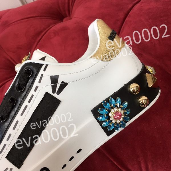 

new men women casual shoes designer sneakers luxury calfskin sneaker fashion platform shoes, Black