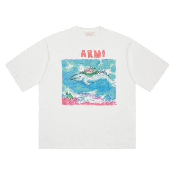 

2023 designer letter print men's t shirt street hip hop high street short sleeve women's t shirt fashion couple sweatshirt h87s63, Black;brown