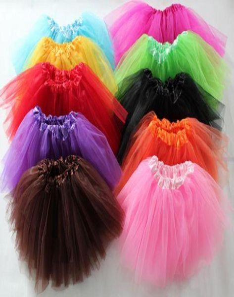 

10pcs 3 layers baby tutus skirt tutu dress 18 colors can mixed all colors4630903, Blue