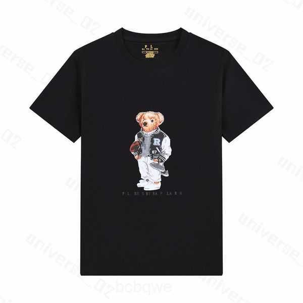 

shirts t 2023 ralphs mens polos designers fashion tshirts women t-shirts tees man s casual chest letter shirt luxurys clothing sleeve laure, White;black