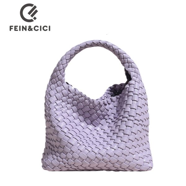 

evening bag designer woven bucket bag handmade basket hand pink green black purple hobo handle 230412